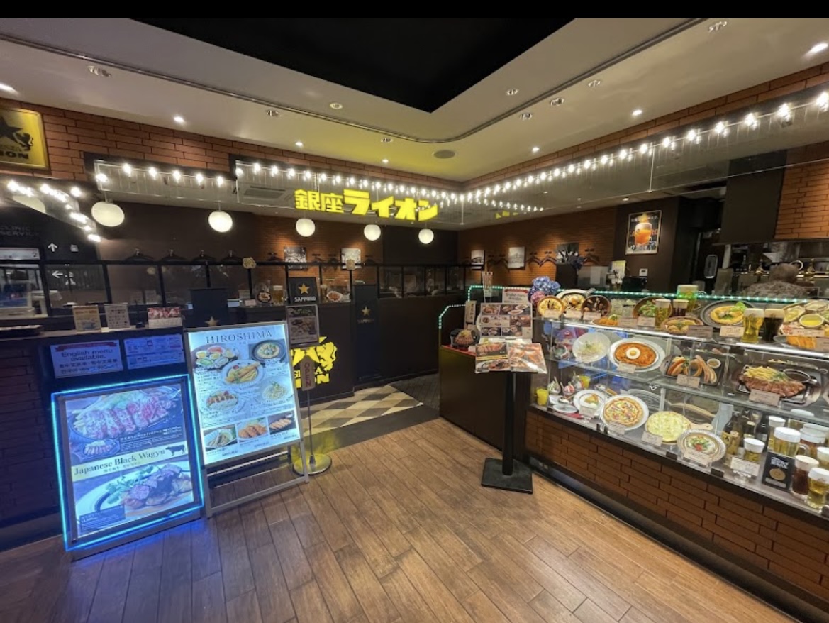 画像：銀座ライオンekie広島店